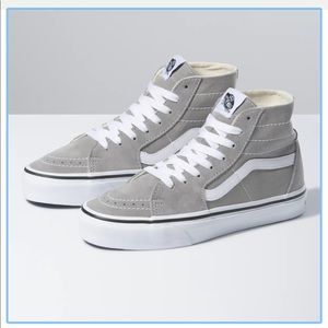 Grey Hightop Vans
